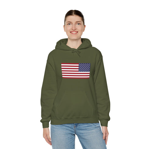 Men hoodies America flag Heavy Blend™ Hooded Sweatshirt USA flag