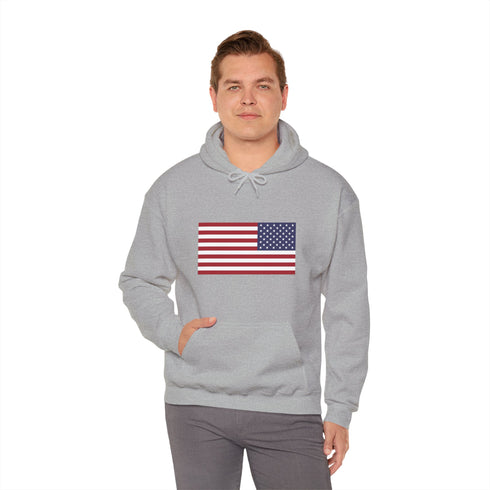 Men hoodies America flag Heavy Blend™ Hooded Sweatshirt USA flag