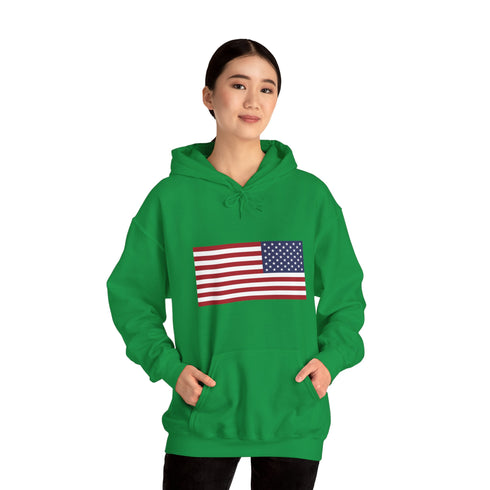 Men hoodies America flag Heavy Blend™ Hooded Sweatshirt USA flag