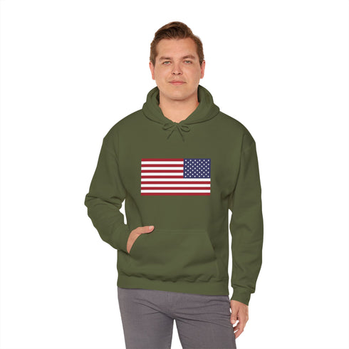 Men hoodies America flag Heavy Blend™ Hooded Sweatshirt USA flag