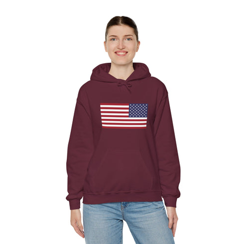Men hoodies America flag Heavy Blend™ Hooded Sweatshirt USA flag