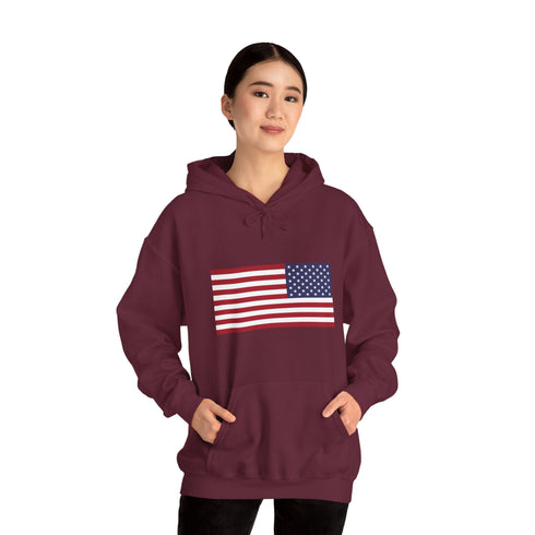 Men hoodies America flag Heavy Blend™ Hooded Sweatshirt USA flag