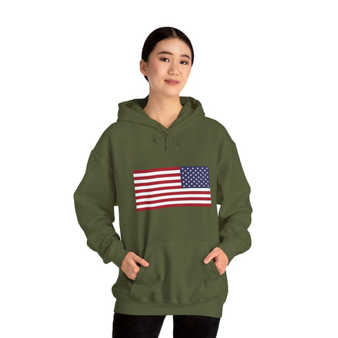 Men hoodies America flag Heavy Blend™ Hooded Sweatshirt USA flag