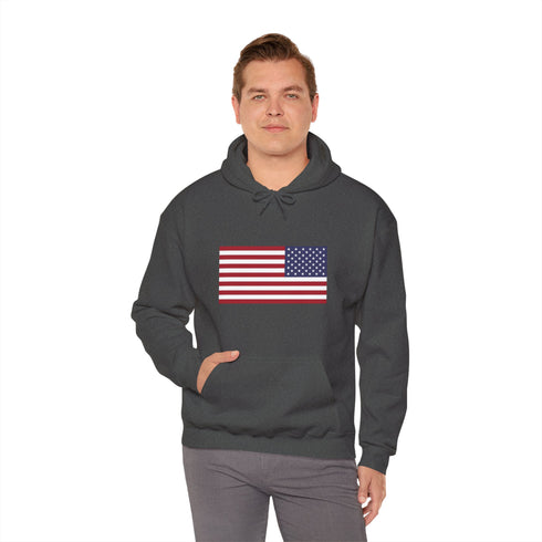 Men hoodies America flag Heavy Blend™ Hooded Sweatshirt USA flag