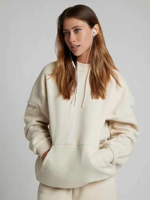 Women’s Casual Hoodie & Trousers Set – Loose Two-Piece Sweatsuit | Cozy Hooded Top and Long Pants Lounge Outfit