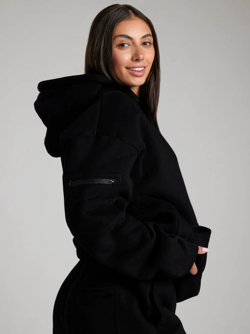 Women’s Casual Hoodie & Trousers Set – Loose Two-Piece Sweatsuit | Cozy Hooded Top and Long Pants Lounge Outfit