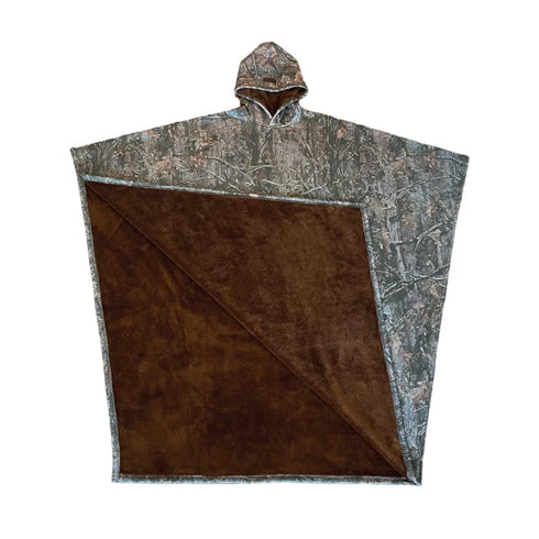 Oversize Men's High Street Long-Line Cloak Robe Hoodie | Solid Color Urban Pullover Sweatshirt