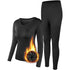 Women's Thermal Underwear Set - Lightweight Base Layer Long Johns for Cold Weather, Warm Pajama