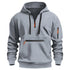 Men's Lightweight Pullover Hoodie - Casual Spring & Fall Hoodie with Arm Pocket