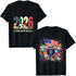 Vintage 2026 North America Soccer T-Shirt, USA Canada Mexico Fan Tee for Men and Women