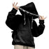 Shark Sweatshirt – Blue Hoodies with Shark, Long Sleeve Animal Cartoon Pullover for Men & Women