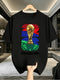 2026 USA Canada Soccer T-Shirt, Unisex Geometric Pattern Short Sleeve Fan Tee