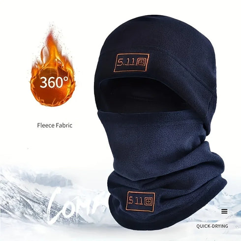 Warm Fleece Winter Hat, Scarf & Mask Set - Cold Weather Protection for Men & Women