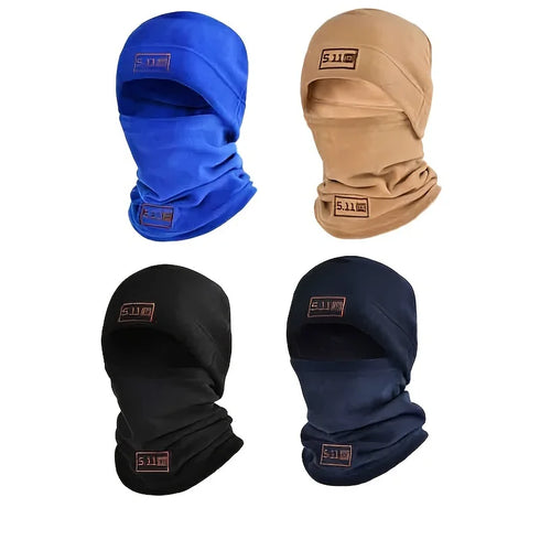 Warm Fleece Winter Hat, Scarf & Mask Set - Cold Weather Protection for Men & Women