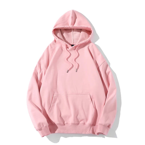 Men’s Heavy Cotton Hoodie – 100% Thick Fleece Pullover | Long Sleeve Loose Fit Winter Sweatshirt | Casual Gothic Plus Size Hooded Jacket