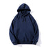 Men’s Heavy Cotton Hoodie – 100% Thick Fleece Pullover | Long Sleeve Loose Fit Winter Sweatshirt | Casual Gothic Plus Size Hooded Jacket