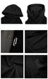 Men’s Embroidered Turtleneck Hoodie – Japanese Ninja Streetwear Oversized Y2K Pullover | Hip Hop Fleece Graphic Sweatshirt with Pocket (Autumn)