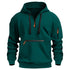 Men's Lightweight Pullover Hoodie - Casual Spring & Fall Hoodie with Arm Pocket