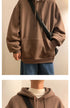 Men’s Oversized Hoodie – Casual Streetwear Hooded Sweatshirt for Spring & Fall | Loose Fit Harajuku Style Hoodie