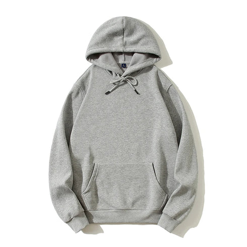 Men’s & Women’s Oversized Fleece Hoodie – 500g Thick Pullover | Unisex Loose Solid Hoodie for Autumn & Winter | Warm Casual Hooded Sweatshirt