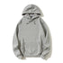 Men’s & Women’s Oversized Fleece Hoodie – 500g Thick Pullover | Unisex Loose Solid Hoodie for Autumn & Winter | Warm Casual Hooded Sweatshirt