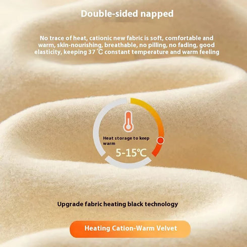 Women's Fleece-Lined Thermal Underwear Set - First Base Layer Long Johns Undershirt