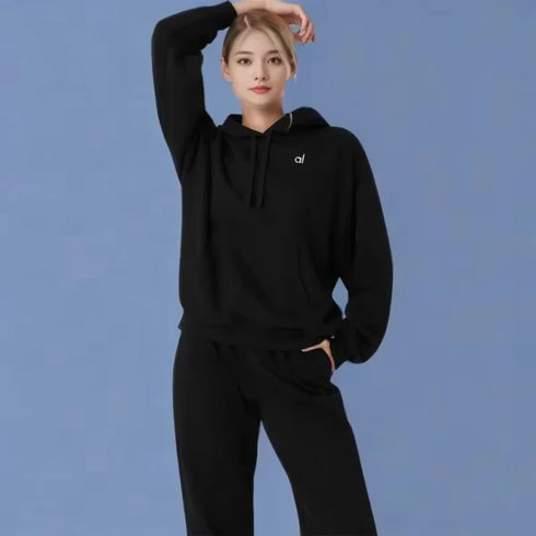 2025 Women’s Accolade Hoodie – Loose-Fit Pullover Yoga & Sports Hoodie | Casual Fleece Hooded Sweatshirt for Outdoor & Everyday Wear