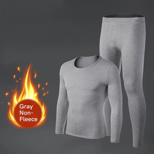 Men's Winter Thermal Innerwear Trousers - Plush German Cashmere & Silk Self-Heating Insulated Bottom Wear Set