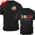 Men’s 100% Cotton 2026 Soccer T-Shirt, USA Canada Mexico Oversized Fan Tee
