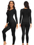 Women's Thermal Underwear Set - Lightweight Base Layer Long Johns for Cold Weather, Warm Pajama