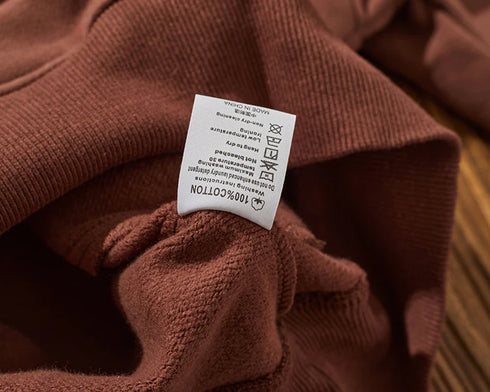 Men’s Heavyweight Cotton Hoodie – 500G Thick Knitted Pullover | Vintage Retro Hooded Sweatshirt for Autumn & Winter Casual Wear