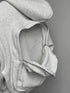 Unisex Full-Zip Hoodie Jacket with Integrated 3D Backpack | Travel-Ready Punk Style Lightweight Sweatshirt