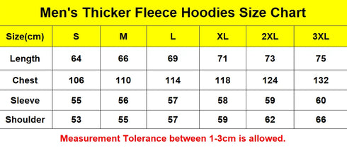 Men’s Heavy Cotton Hoodie – 100% Thick Fleece Pullover | Long Sleeve Loose Fit Winter Sweatshirt | Casual Gothic Plus Size Hooded Jacket
