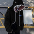 Shark Sweatshirt – Blue Hoodies with Shark, Long Sleeve Animal Cartoon Pullover for Men & Women