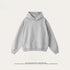 Men’s Heavy Terry Hoodie – Trendy American Style Solid Color Pullover | Casual Spring & Autumn Sweatshirt