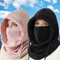 Warm Winter Balaclava Hood Scarf - Windproof Neck Gaiter for Skiing, Snowboarding & Cold Weather