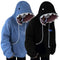 Shark Sweatshirt – Blue Hoodies with Shark, Long Sleeve Animal Cartoon Pullover for Men & Women