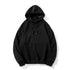 Men’s Heavy Cotton Hoodie – 100% Thick Fleece Pullover | Long Sleeve Loose Fit Winter Sweatshirt | Casual Gothic Plus Size Hooded Jacket