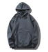 Men’s Heavy Cotton Hoodie – 100% Thick Fleece Pullover | Long Sleeve Loose Fit Winter Sweatshirt | Casual Gothic Plus Size Hooded Jacket