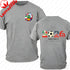 Men’s 100% Cotton 2026 Soccer T-Shirt, USA Canada Mexico Oversized Fan Tee