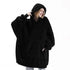 Oversized Fleece Wearable Blanket Hoodie – Double-Faced Warm Winter Pullover with Large Pocket | Unisex Cozy Sweatshirt Robe for Women & Men