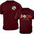 Men’s 100% Cotton 2026 Soccer T-Shirt, USA Canada Mexico Oversized Fan Tee