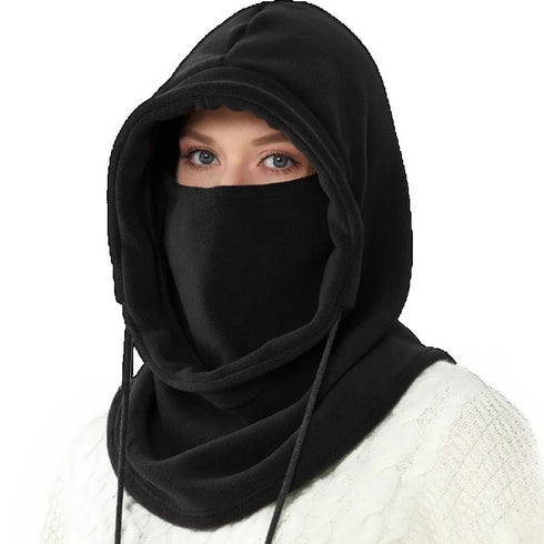 Warm Winter Balaclava Hood Scarf - Windproof Neck Gaiter for Skiing, Snowboarding & Cold Weather