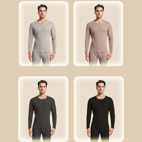 Men's Winter Thermal Innerwear Trousers - Plush German Cashmere & Silk Self-Heating Insulated Bottom Wear Set