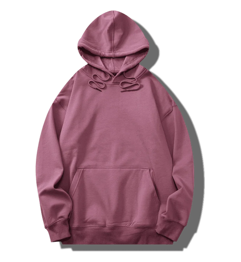 Men’s Heavy Cotton Hoodie – 100% Thick Fleece Pullover | Long Sleeve Loose Fit Winter Sweatshirt | Casual Gothic Plus Size Hooded Jacket