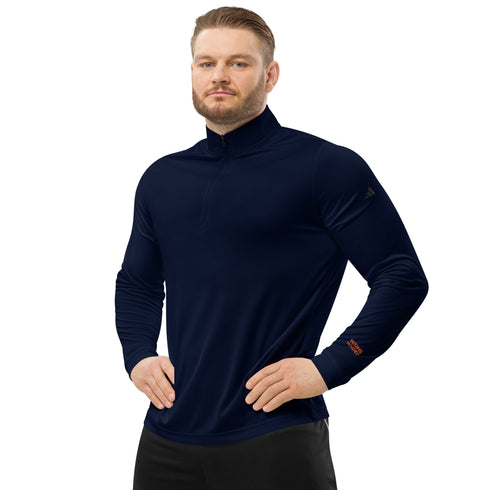 Adidas Men's Quarter-Zip Pullover: Elevated Comfort & Sporty Style