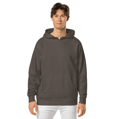 Men’s Solid Color Fleece Hoodies: Warms hoodies, Breathable Pullovers pigment-dyed hoodie