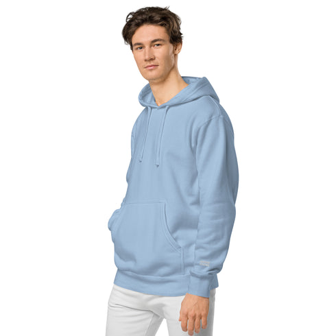Men’s Solid Color Fleece Hoodies: Warms hoodies, Breathable Pullovers pigment-dyed hoodie