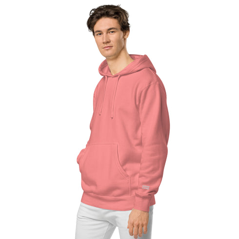 Men’s Solid Color Fleece Hoodies: Warms hoodies, Breathable Pullovers pigment-dyed hoodie