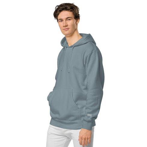Men’s Solid Color Fleece Hoodies: Warms hoodies, Breathable Pullovers pigment-dyed hoodie